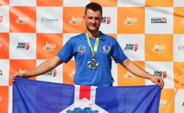 Nova Veneza inicia Jasc com medalha de prata