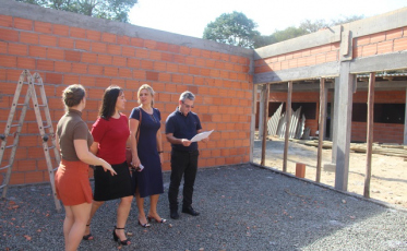 Obras do novo CEI da Afasc estão 60% concluídas