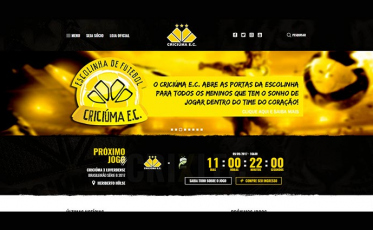 Está no ar o novo site do Criciúma EC