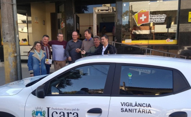 Um novo veículo para a Vigilância Sanitária em Içara