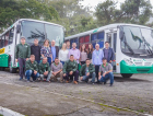 Dois ônibus escolares entregues em Lauro Müller
