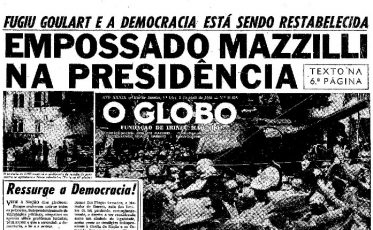 O casarão à espera dos militares