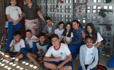 ‘O Lixo que Vira Arte’ ensina sustentabilidade na escola