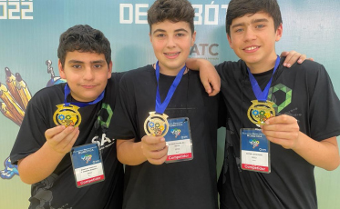 Colégio Satc é campeão estadual da Olimpíada Brasileira de Robótica  