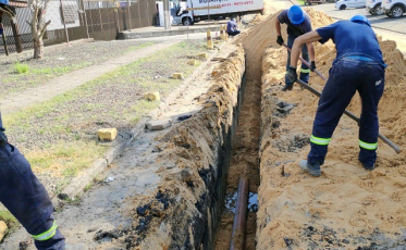 Casan completa 50% das obras de esgotamento sanitário do bairro São Luiz