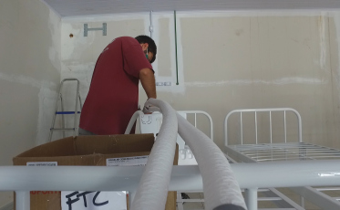 Prefeitura perto de aprontar primeiros leitos no Rio Maina