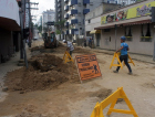 Pausa nos transtornos das obras de esgoto