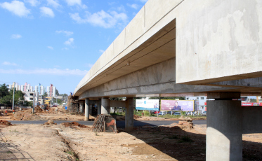 Transtornos para o comércio devem diminuir com o avanço dos trabalhos no Binário 