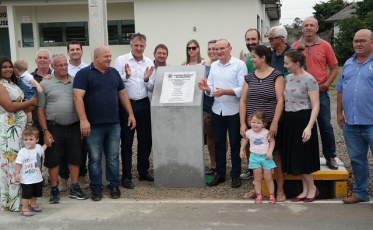 Sete obras entregues na comunidade de Santa Cruz