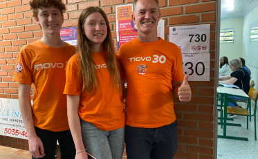 Odair Tramontin vota em Blumenau