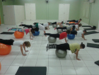 Aula de pilates é uma das novidades da Satc em 2019