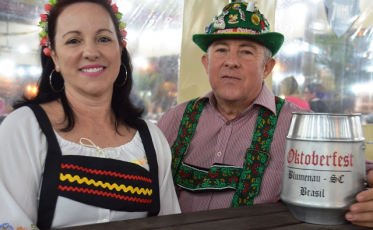 Clima alemão no preview da Oktoberfest Criciúma