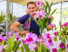Prêmios estaduais para orquidário de Içara