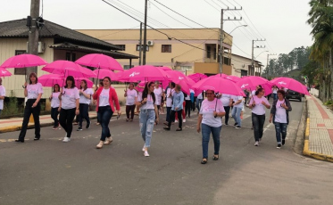 Comoção marca evento do Outubro Rosa em Morro Grande