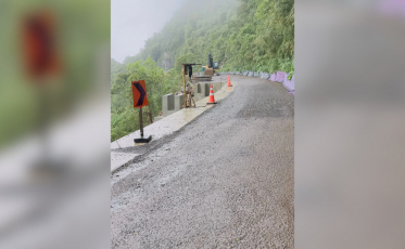 Mais de 40 mm em 24 horas: chuva atrasa obras em rota turística entre SC e RS