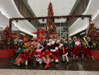 Paradas de Natal levam música e diversão ao Nações Shopping