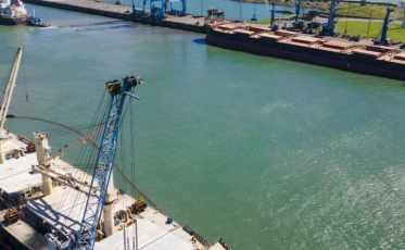 Porto de Imbituba atinge mais de 3,6 milhões de toneladas em operações de cargas