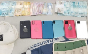 Três homens são presos por roubo e cultivo de maconha