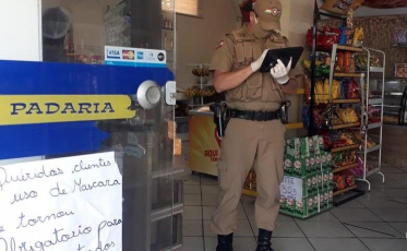 Covid-19: PM fez mais de 6,2 mil fiscalizações na região