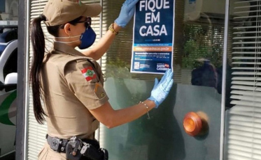 Um estabelecimento notificado no fim de semana