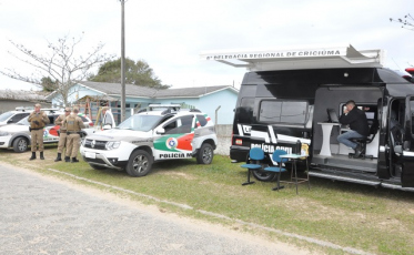 Polícias mais próximas da comunidade de Barra Velha