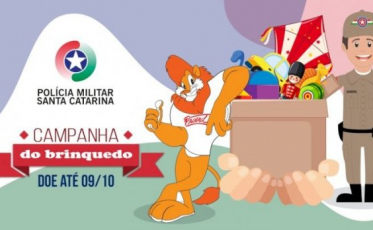 Polícia Militar de Santa Catarina realiza Campanha do Brinquedo