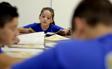 Iniciativa de leitura muda o dia a dia dos alunos da Escola Jorge Bif, em Siderópolis