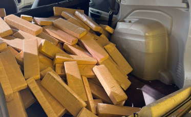 BR-101: PRF apreende mais de 300 quilos de maconha dentro de veículo