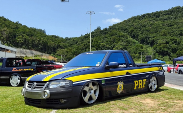A história da falsa viatura da PRF apreendida em SC (VÍDEOS)