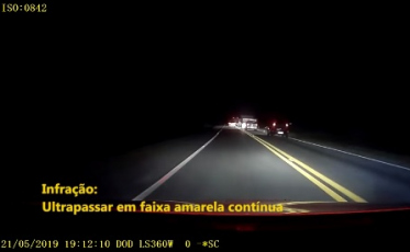 PRF divulga vídeos de infrações de motoristas nas estradas