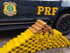 PRF encontra 80 quilos de maconha em carro na BR-101