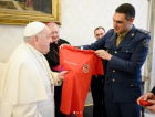 Bombeiros de Criciúma recebem bênção do Papa Francisco