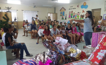 Papai Noel dos Correios para 250 crianças dos Cras