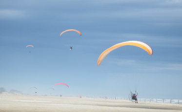 3º Encontro de Paramotor acontece no fim de semana em Balneário Arroio do Silva