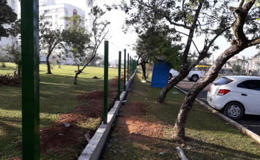 A cerca está chegando ao Parque Centenário Altair Guidi
