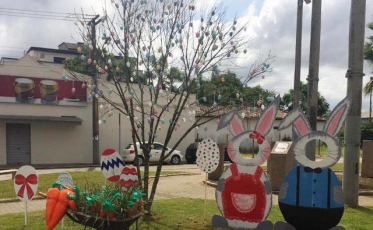 Artesanatos reforçam espírito de páscoa em Içara