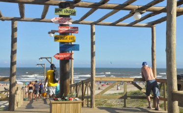 Calçadão é a nova atração da temporada