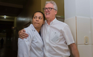 Paulo Conti e o hospital de Lauro Müller