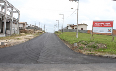 Centenas de ruas pavimentadas em 2019
