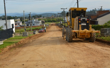 Estação Cocal ganha pavimentações em ruas