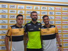 Três reforços, e prontos para jogar