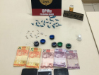 Duas pessoas são presas por tráfico em operação da polícia