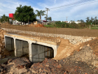Içara: Passagem de veículos é liberada na obra da ponte da Lino Zanolli