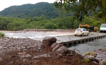 Siderópolis contabiliza prejuízos por causa das fortes chuvas