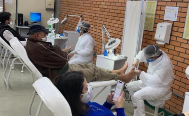 Unesc oferece atendimento gratuito em Podologia