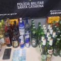 Quarteto é preso em Siderópolis após fuga e furto de posto em Criciúma