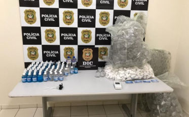Polícia fecha fábrica clandestina de álcool gel