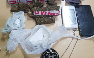 Três são presos por tráfico em Urussanga