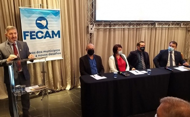 Novo presidente da Fecam destaca fortalecimento do municipalismo