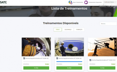 Plataforma Treinas permite gerenciamento de cursos nas empresas 